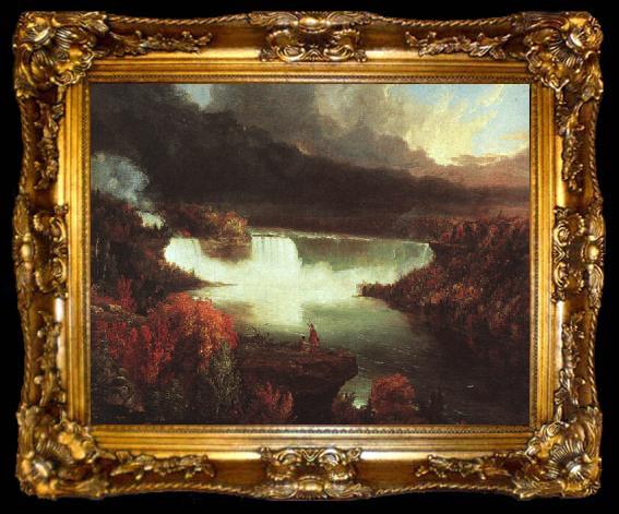 framed  Thomas Cole Niagara Falls, ta009-2